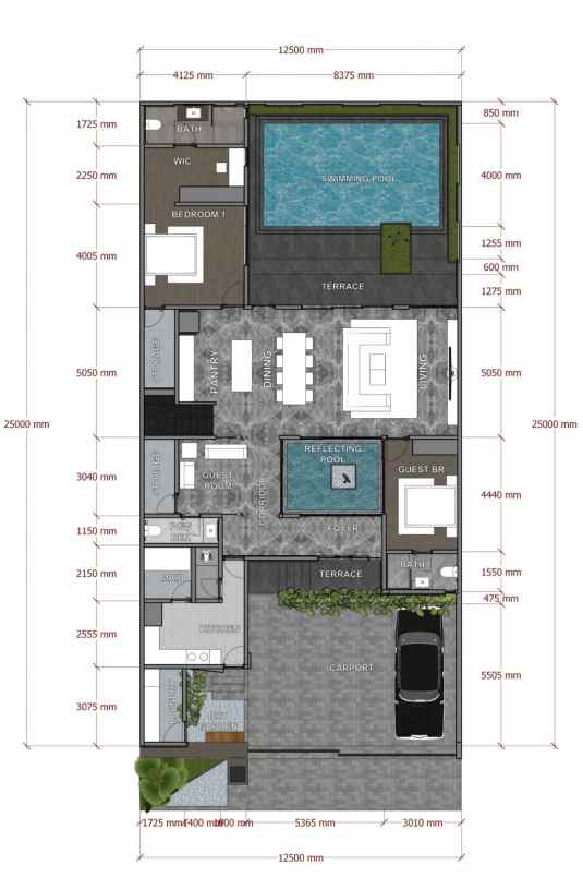 dijual rumah pakuwon city