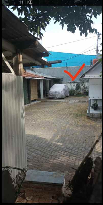 dijual rumah paseban senen jakarta pusat