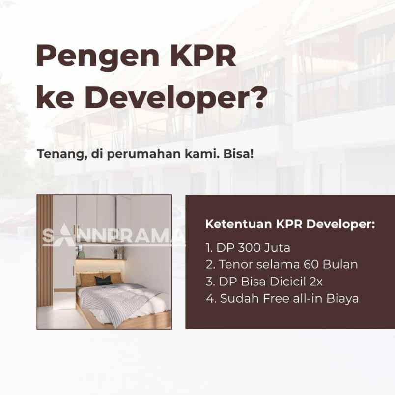 dijual rumah pengasinan