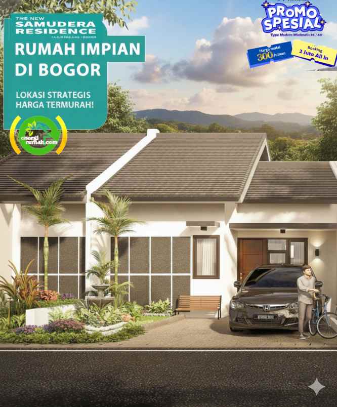 dijual rumah perumahan samudera