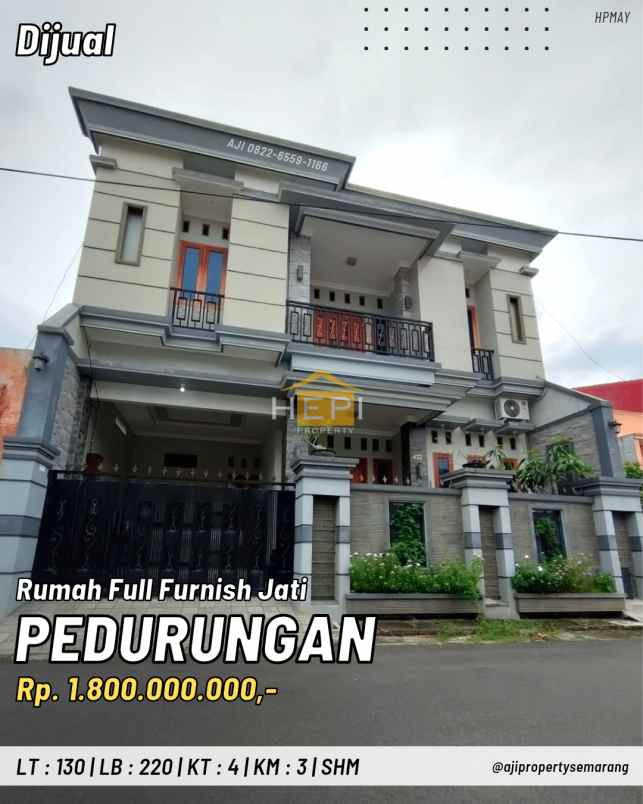 dijual rumah plamongan hijau