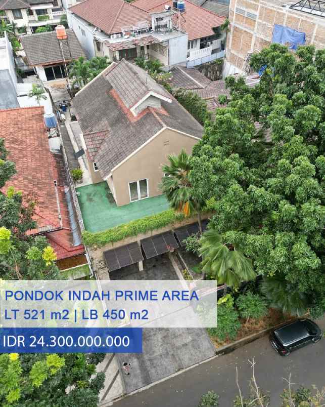 dijual rumah pondok indah jakarta selatan