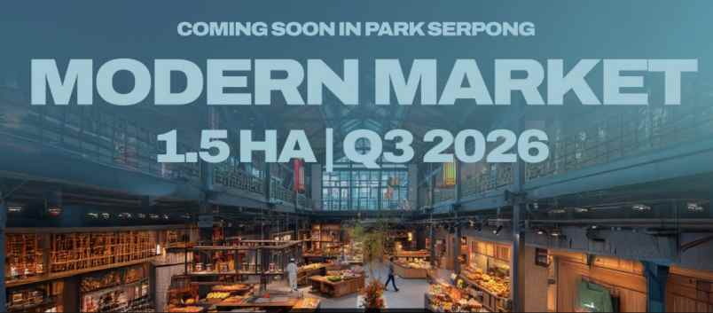 dijual rumah premium di park serpong harga dibawah 1m