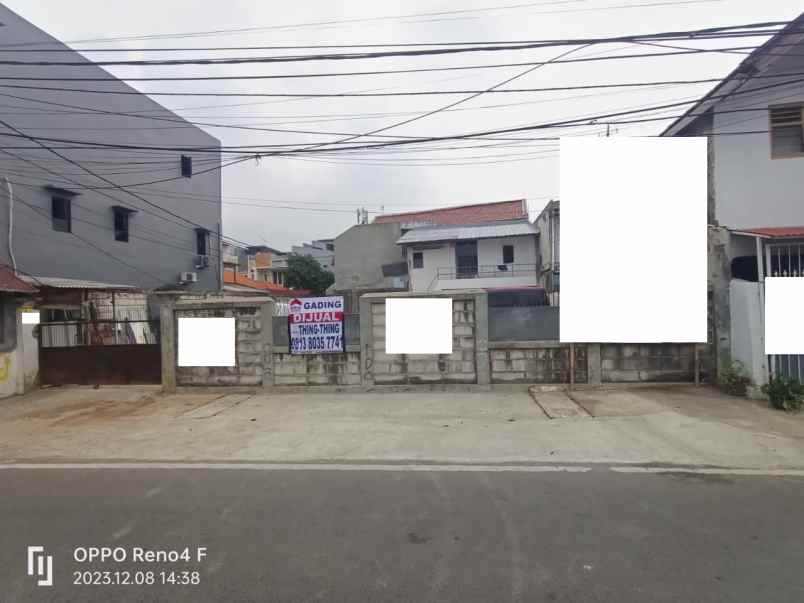 dijual rumah rawa selatan johar baru