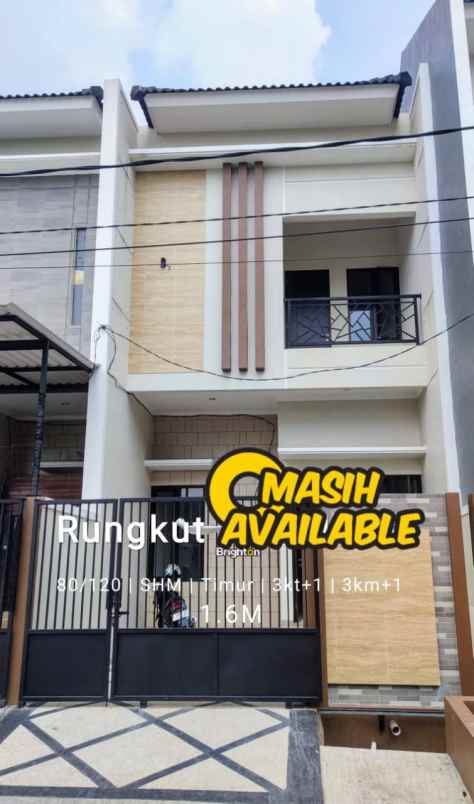 dijual rumah rungkut