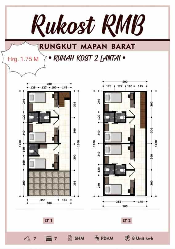 dijual rumah rungkut mapan barat