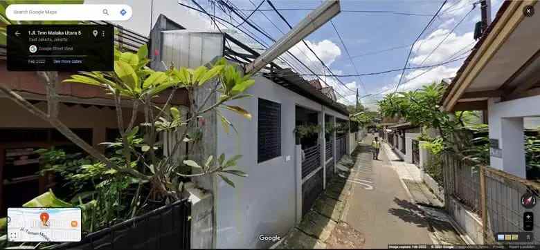 dijual rumah taman malaka pindok kelapa