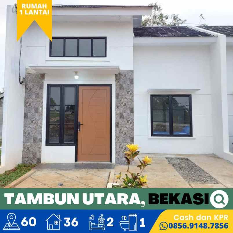 dijual rumah tambun utara