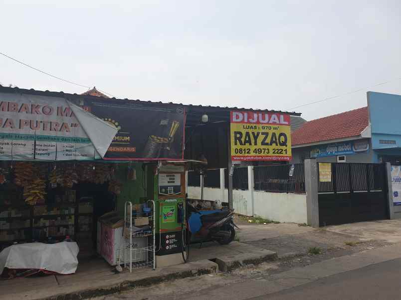 dijual rumah tepi jalan teuku umar