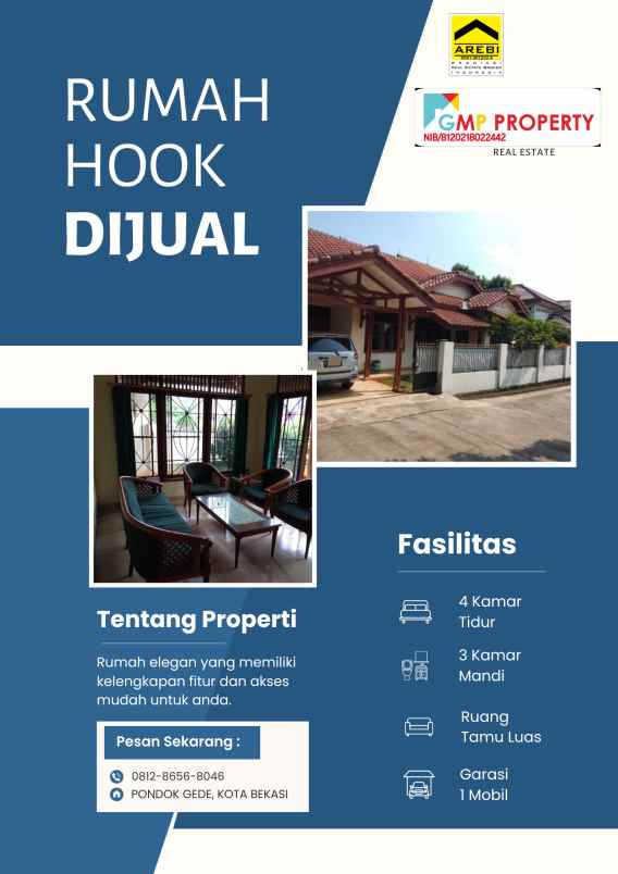 dijual rumah ujung gede