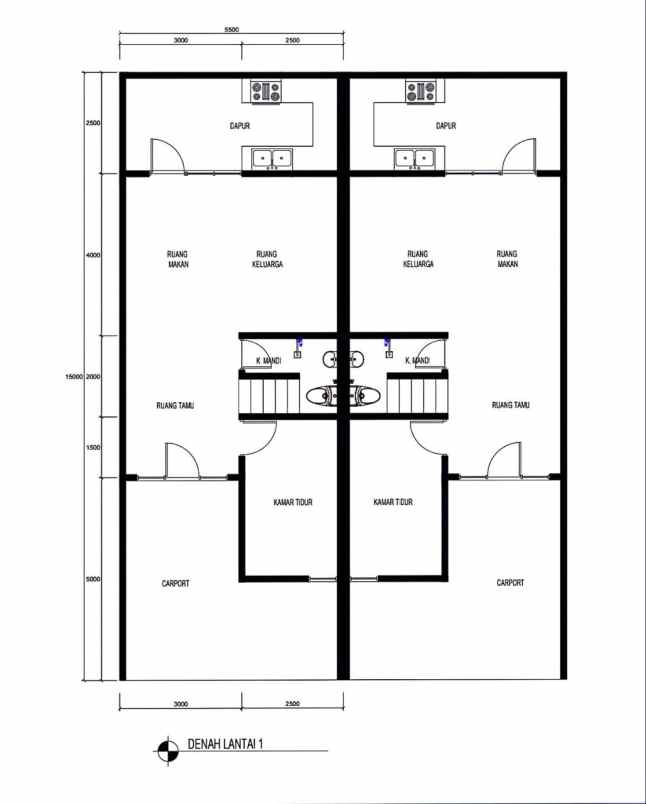 dijual rumah villa kalijudan indah