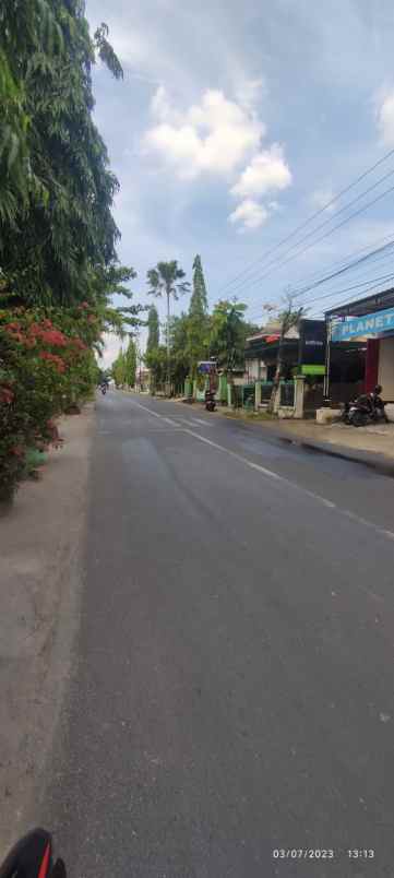 dijual tanah 0km jln raya