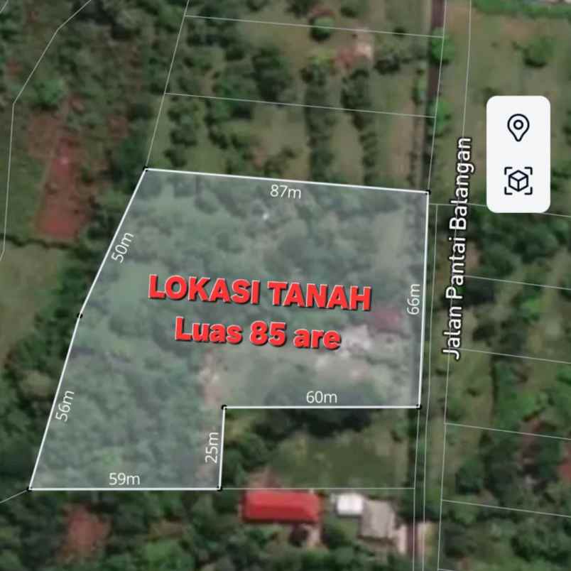 dijual tanah balangan