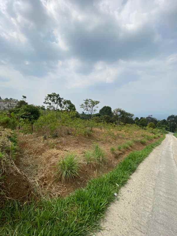 dijual tanah cijeruk best view