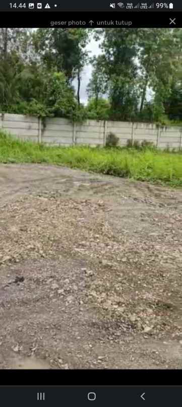 dijual tanah desa sukasari kec rumpin