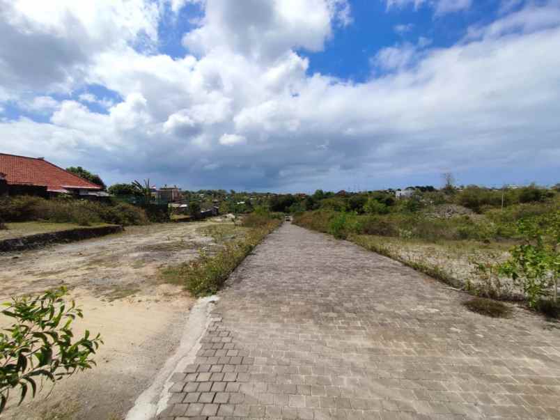 dijual tanah jalan jimbaran kuta badung