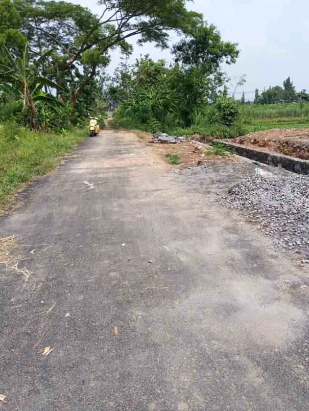 dijual tanah jalan kabupaten