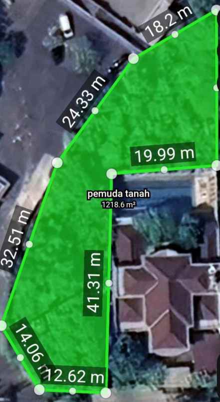 dijual tanah jalan pemuda