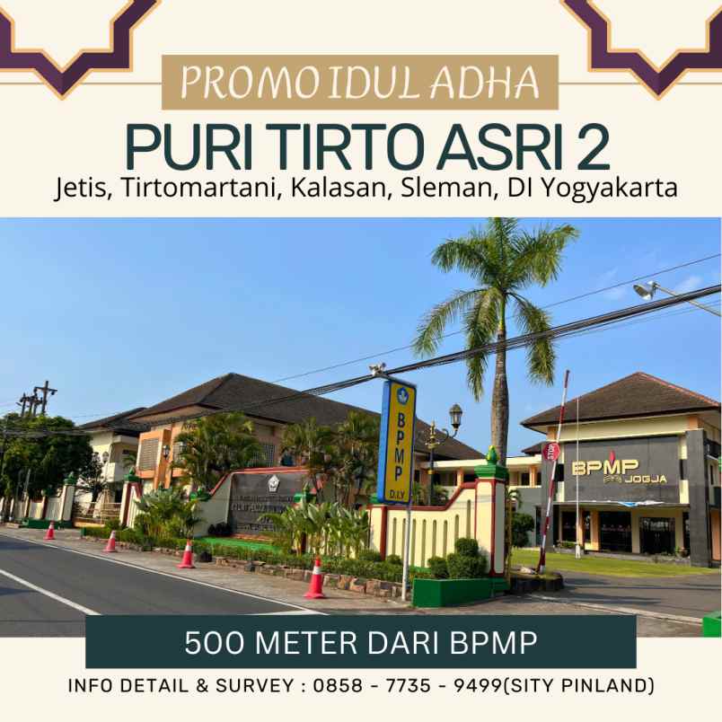 dijual tanah jetis tirtomartani kalasan