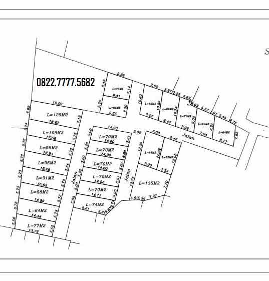 dijual tanah jl caman raya jatibening