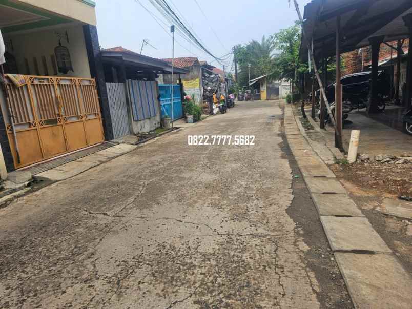 dijual tanah jl caman raya jatibening