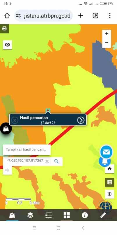 dijual tanah jl jayadikarta cihanyir