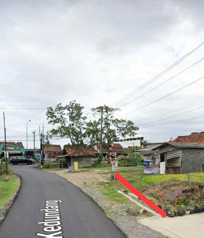 dijual tanah jl kedundang