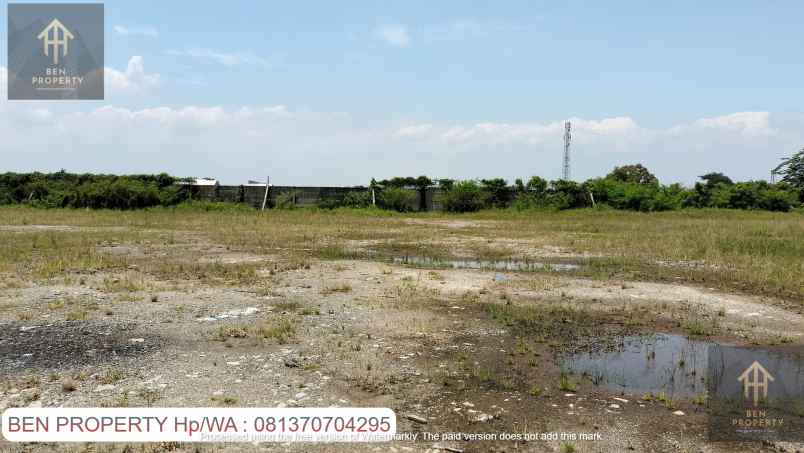 dijual tanah jl pltgu muara tawar