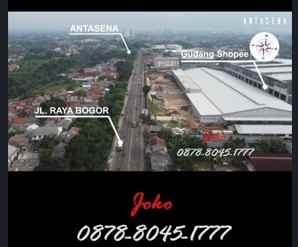 dijual tanah jl raya bogor km 51