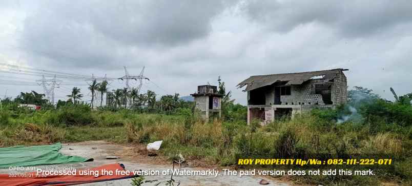 dijual tanah jl raya bojonegara serang