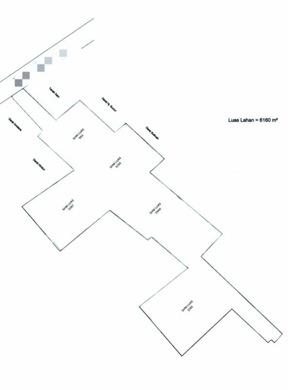 dijual tanah jl rengasdengklok