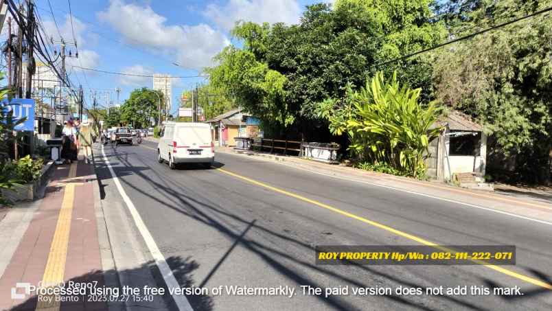 dijual tanah jl uluwatu jimbaran kuta