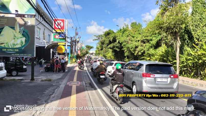 dijual tanah jl uluwatu jimbaran kuta