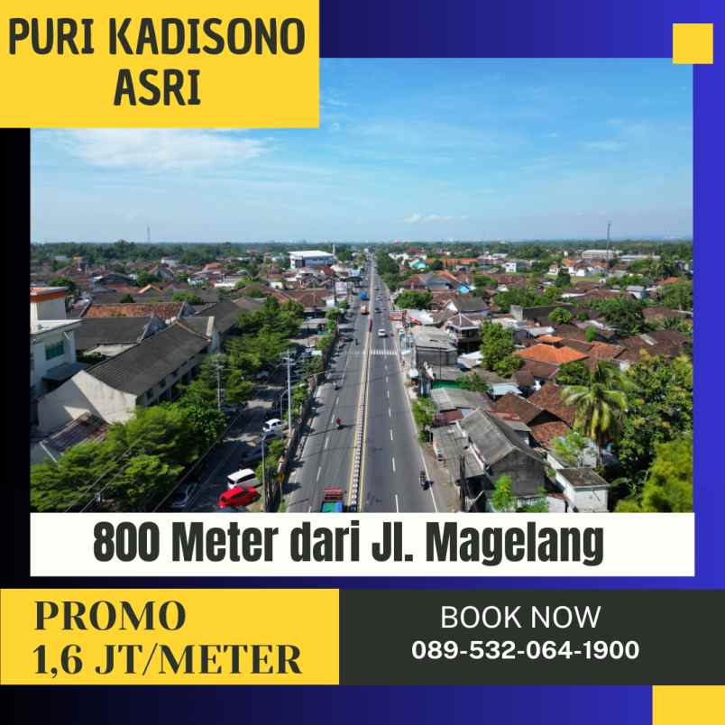 dijual tanah kadisono margorejo tempel