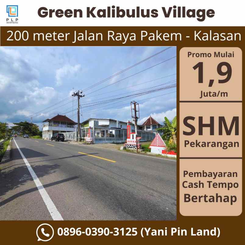 dijual tanah kalibulus bimomartani
