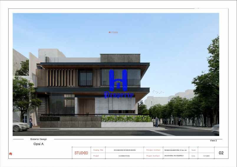 dijual tanah komplek cemara asri