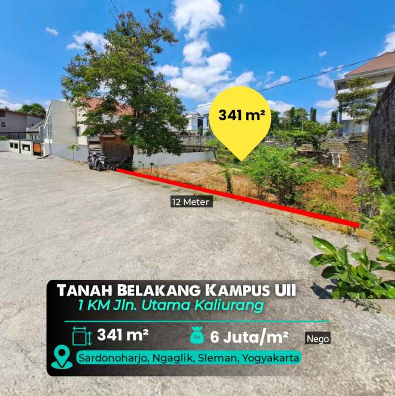 dijual tanah ngaglik