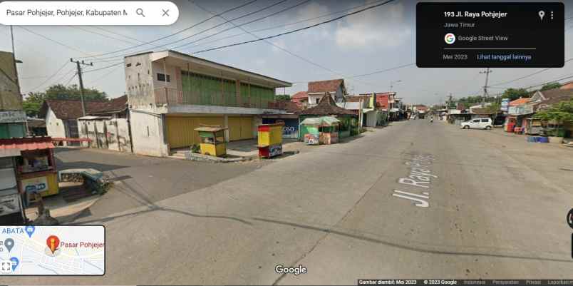 dijual tanah pohjejer kec gondang