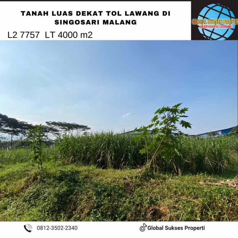 dijual tanah randuagung