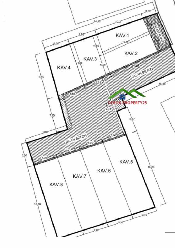 dijual tanah rangkapan jaya depok