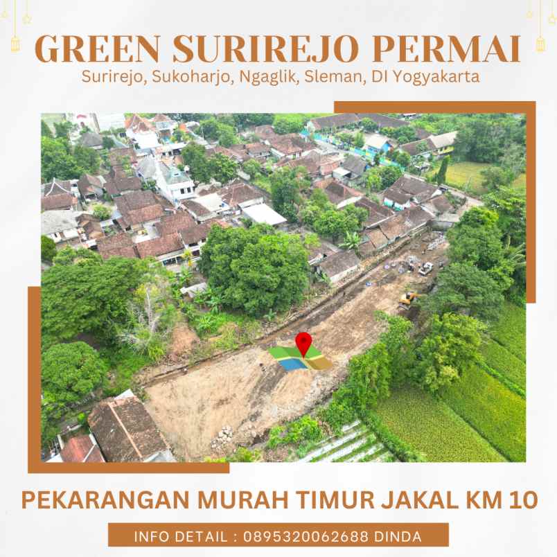 dijual tanah surirejo sukoharjo ngaglik