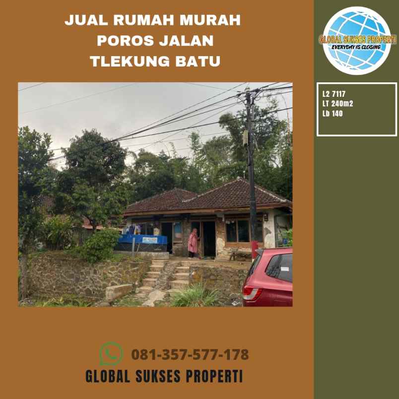 dijual tanah tlekung