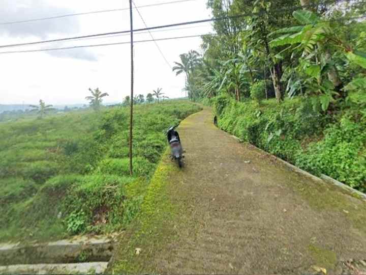 dijual tanah view bagus udara sejuk