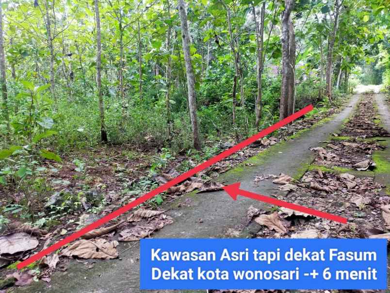 dijual tanah wonosari