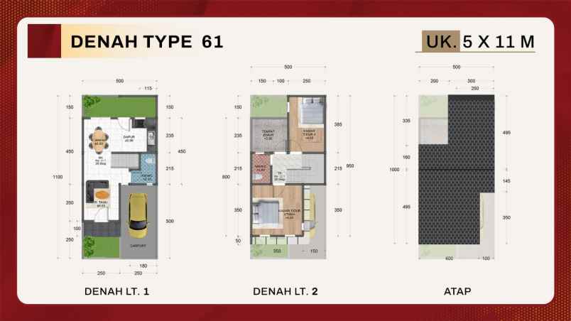 dijual villa jemadi home jalan waringin