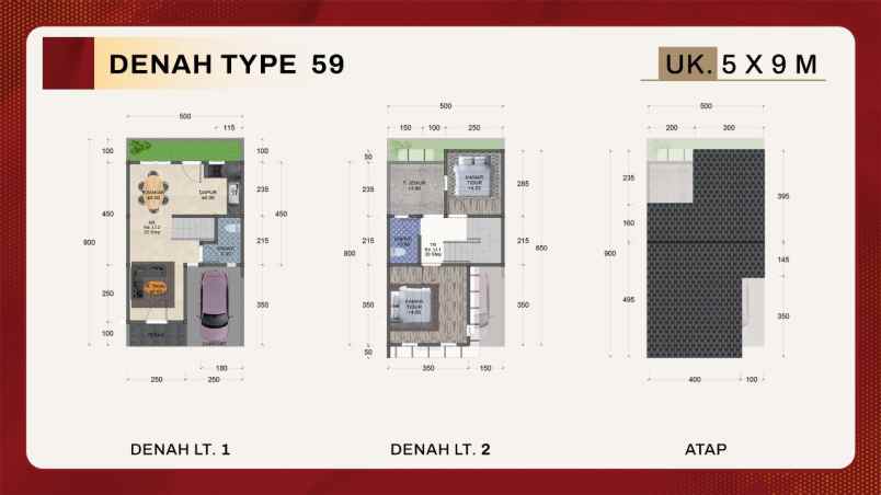 dijual villa jemadi home jalan waringin