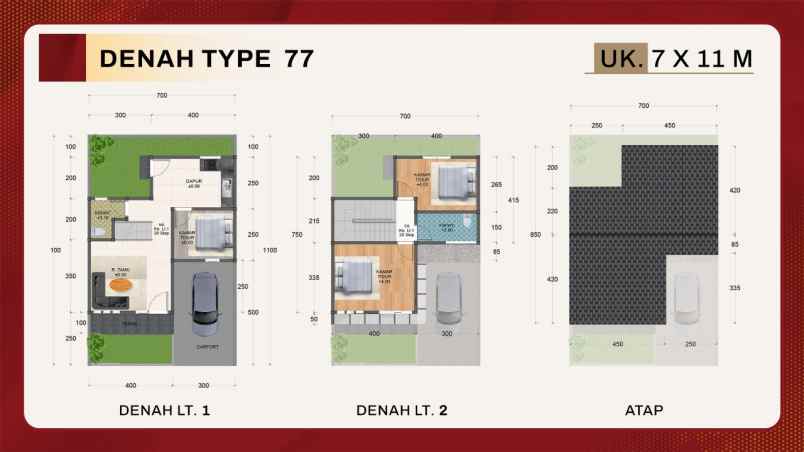 dijual villa jemadi home jalan waringin