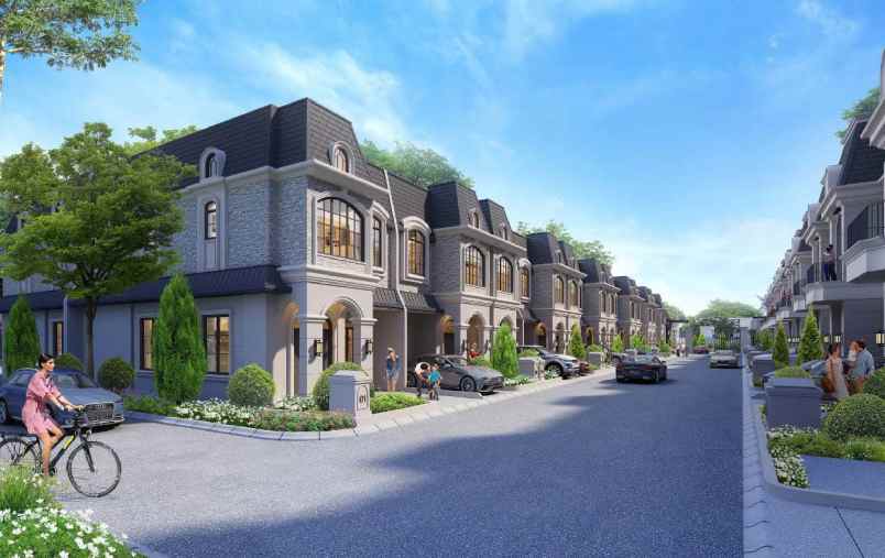 dijual villa komplek athena garden