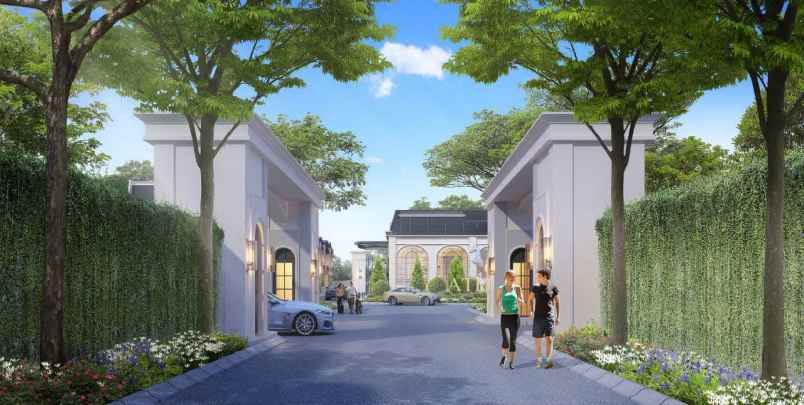 dijual villa komplek athena garden