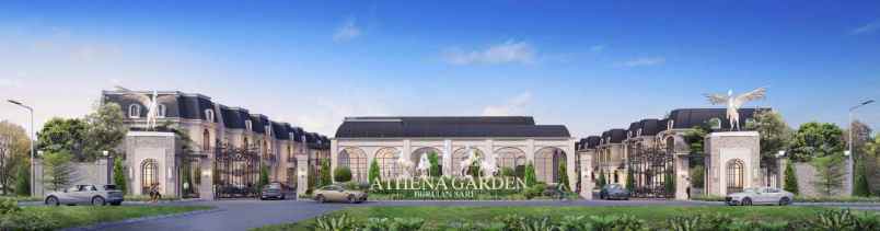 dijual villa komplek athena garden